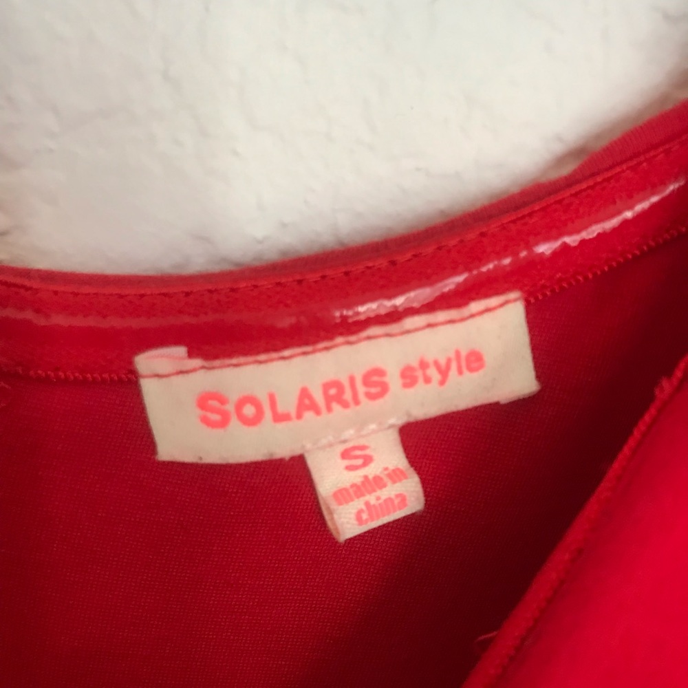 Red romper - Picture 2 of 4